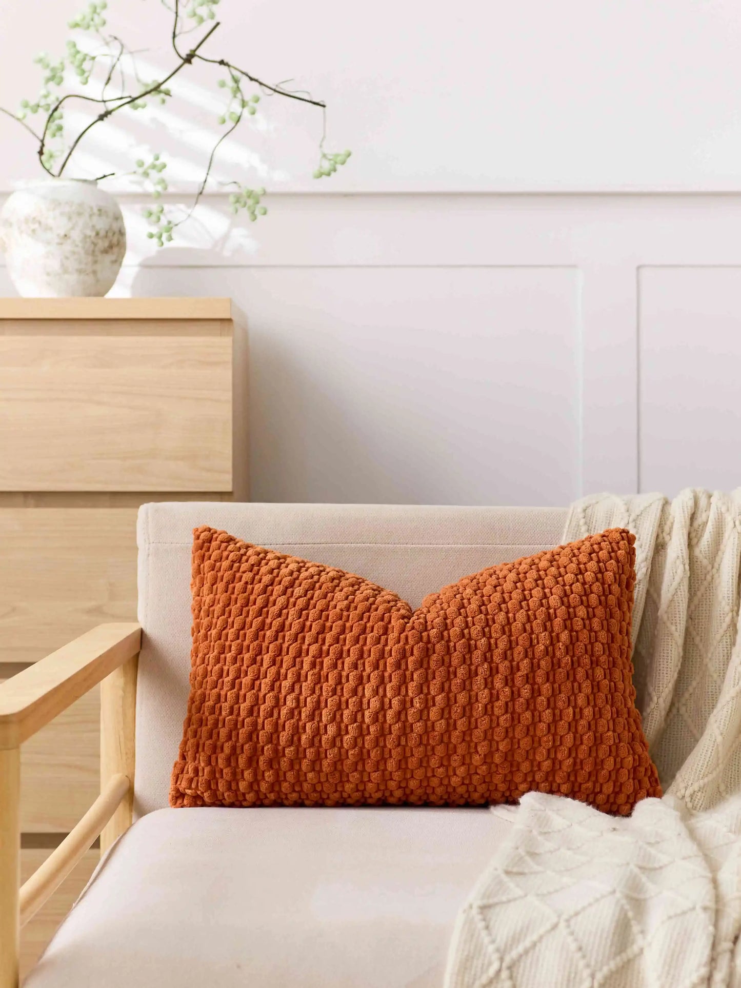 Dekoratyvinės pagalvėlės užvalkalas - Boho stiliaus