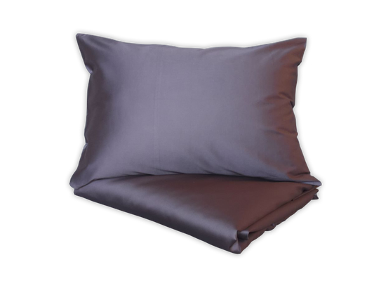 Klasikinio satino patalynės komplektas Plum
