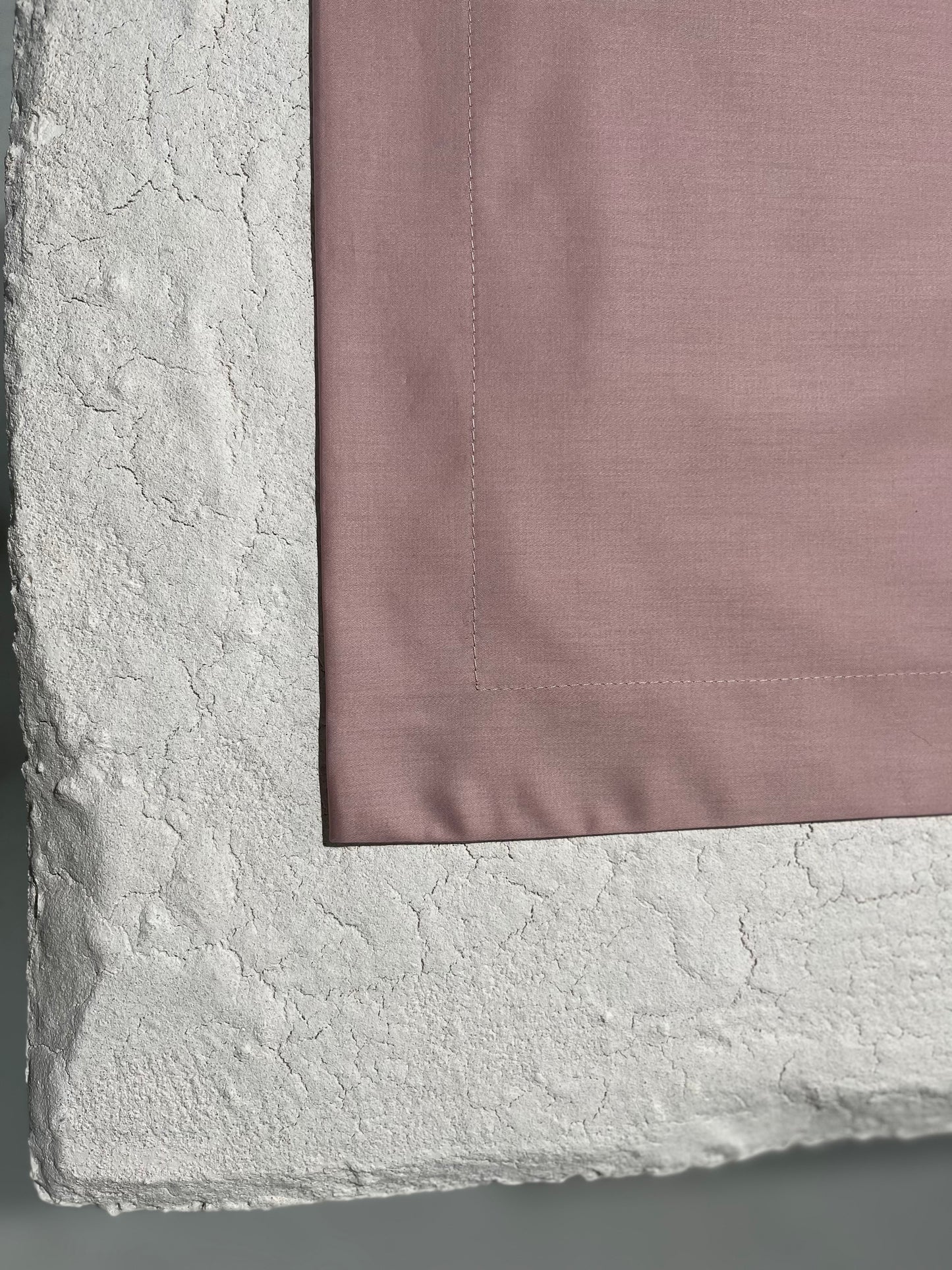 Premium satino patalynės komplektas Dusty Pink