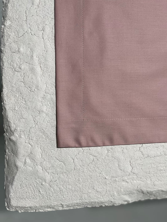 Premium satino patalynės komplektas Dusty Pink