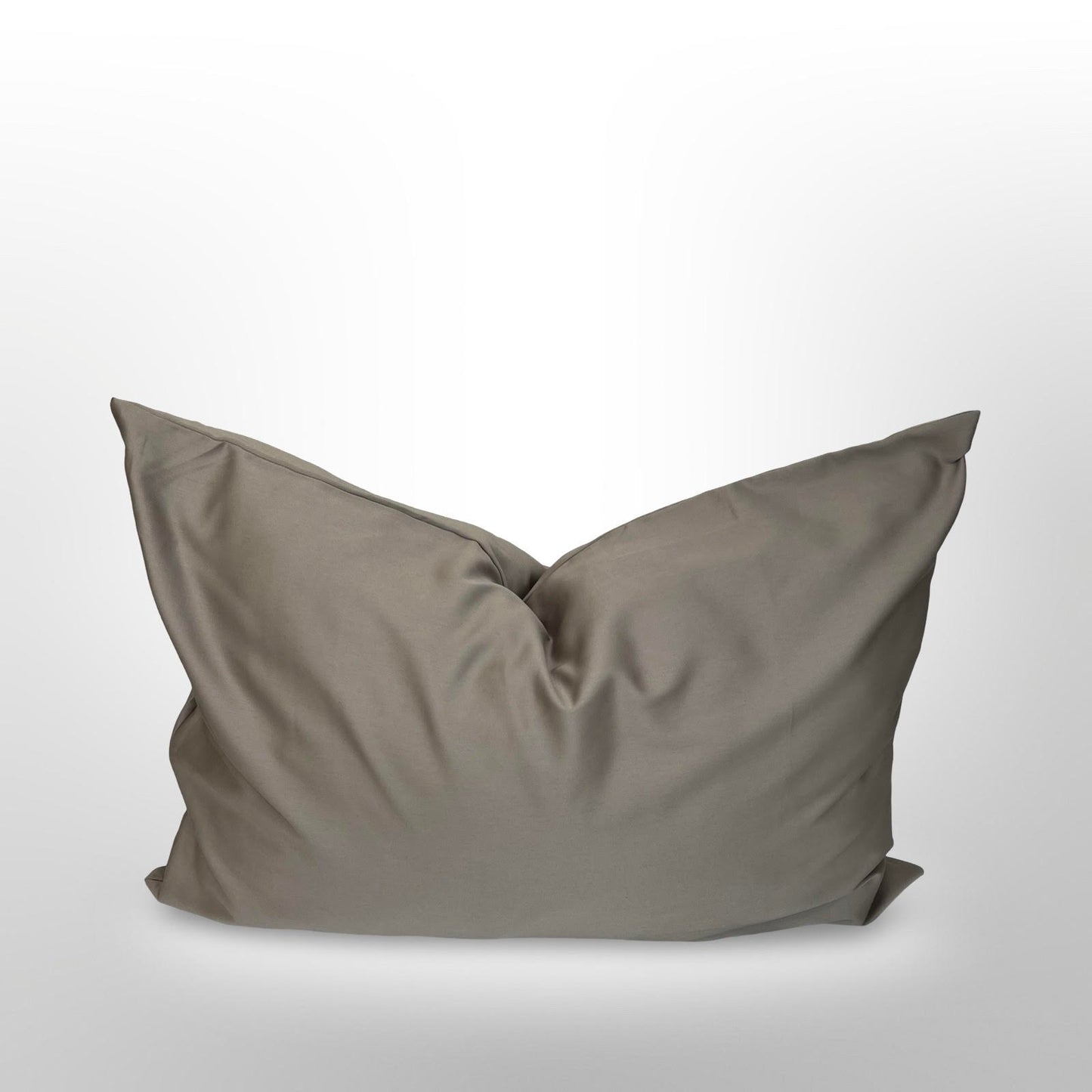 Klasikinio satino patalynės komplektas Taupe