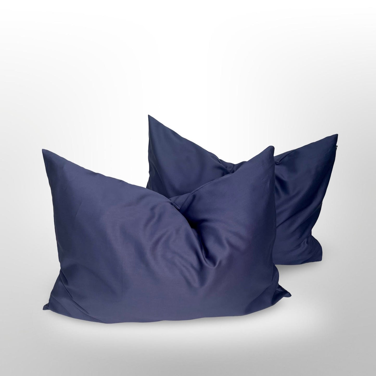 Klasikinio satino patalynės komplektas Blue