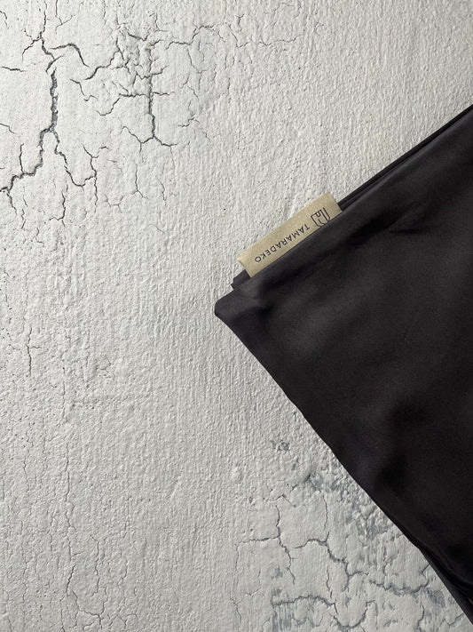 Premium satino patalynės komplektas Graphite