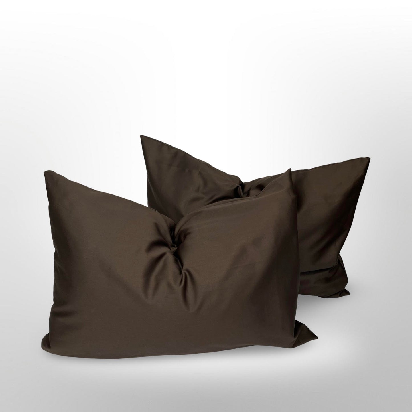 Klasikinio satino patalynės komplektas Coffee