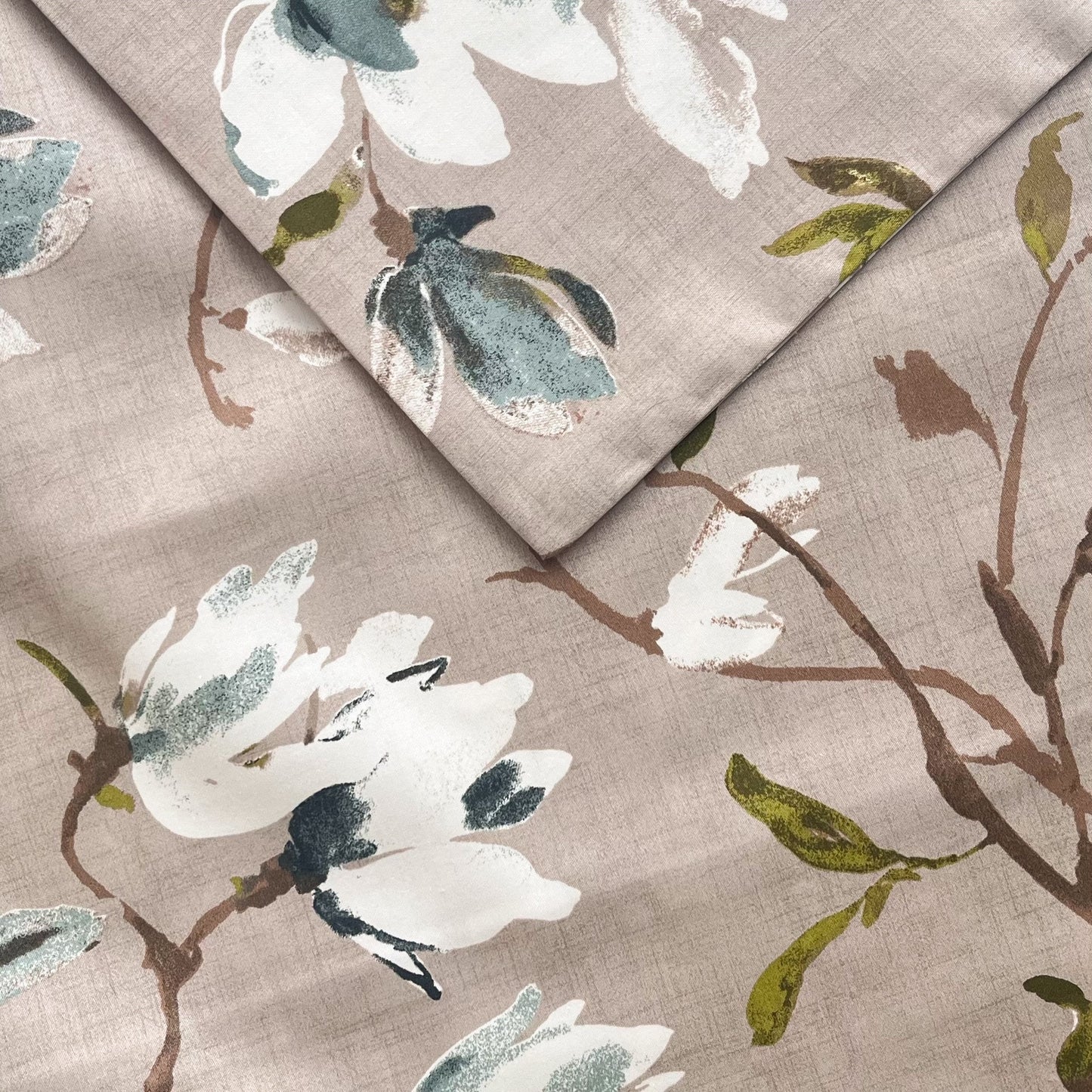 Klasikinio satino patalynės komplektas Magnolia Green