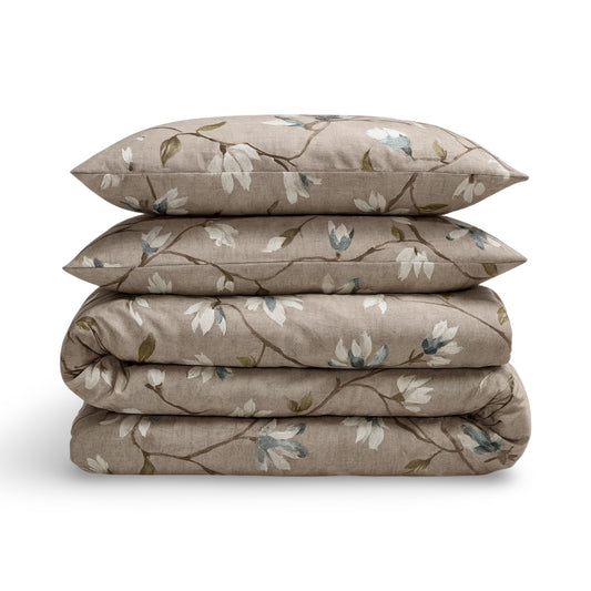 Klasikinio satino patalynės komplektas Magnolia Green