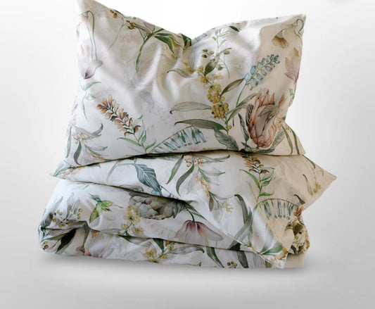 Klasikinio satino patalynės komplektas Vintage Garland