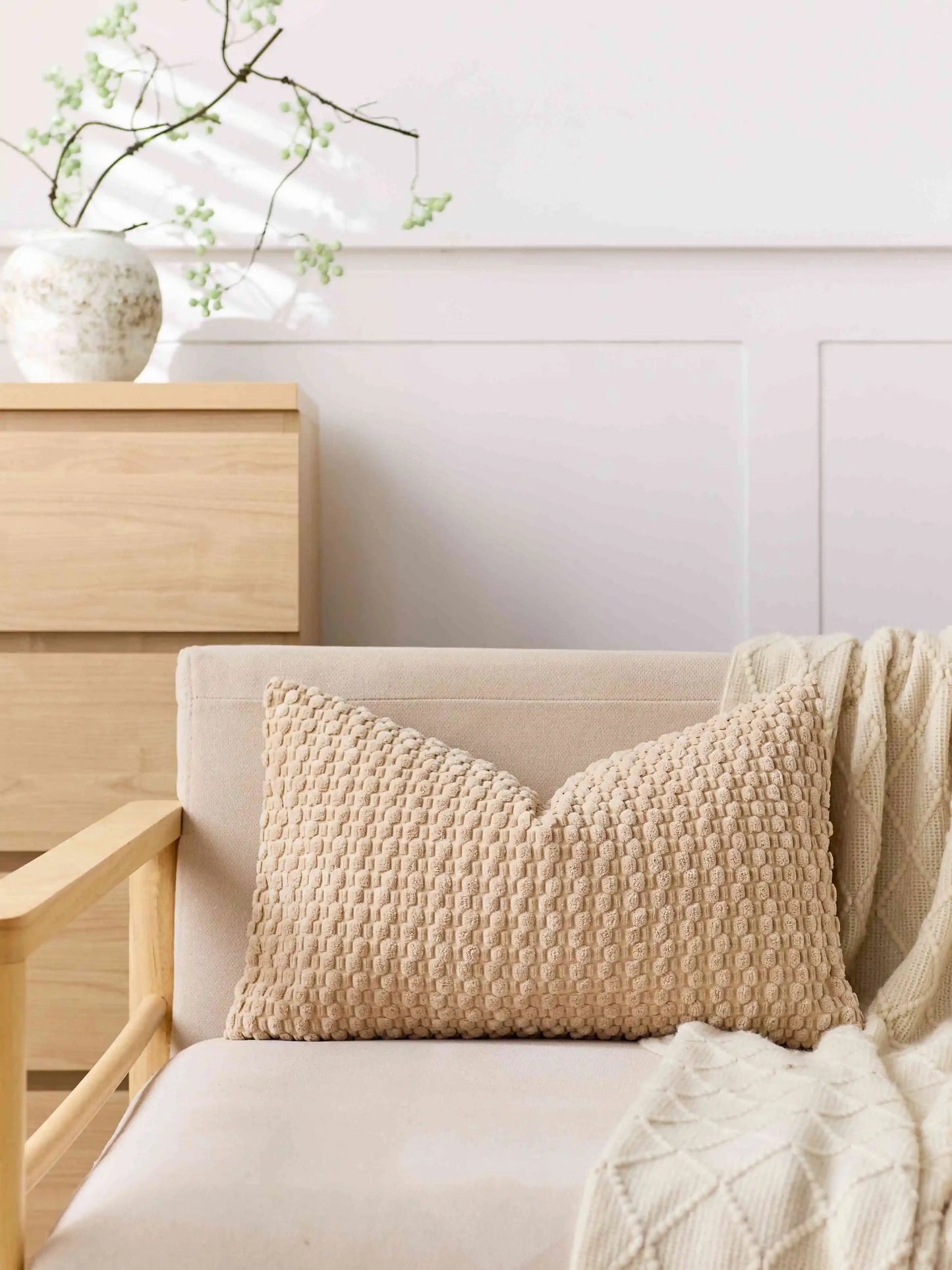 Dekoratyvinės pagalvėlės užvalkalas - Boho stiliaus