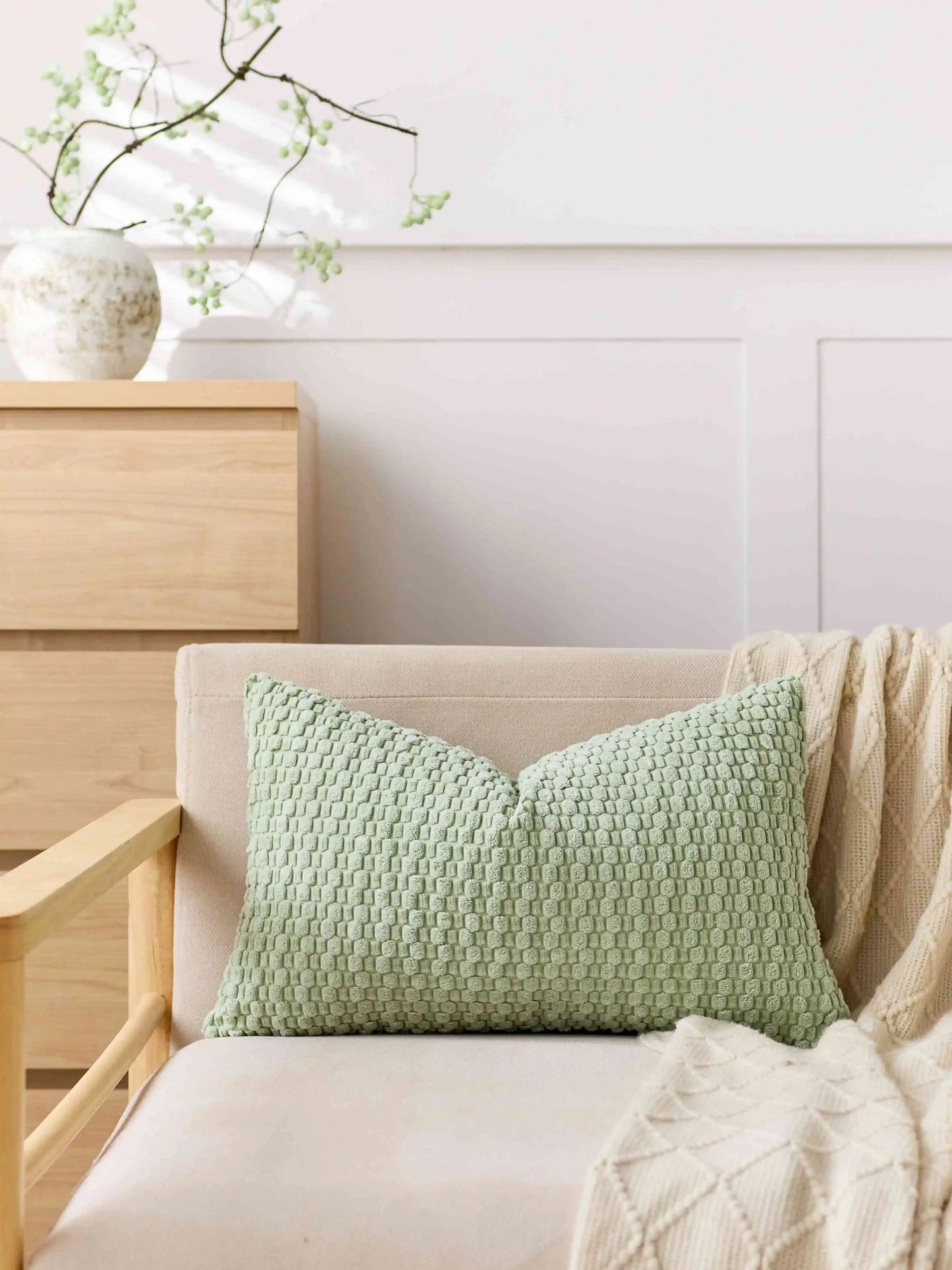 Dekoratyvinės pagalvėlės užvalkalas - Boho stiliaus