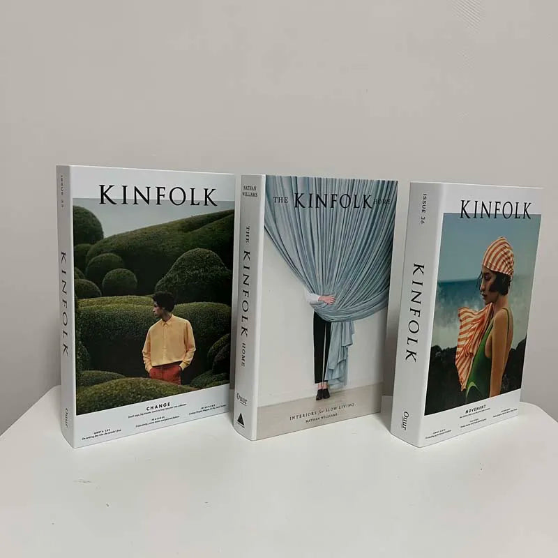 Dekoratyvinių netikrų knygų rinkinys