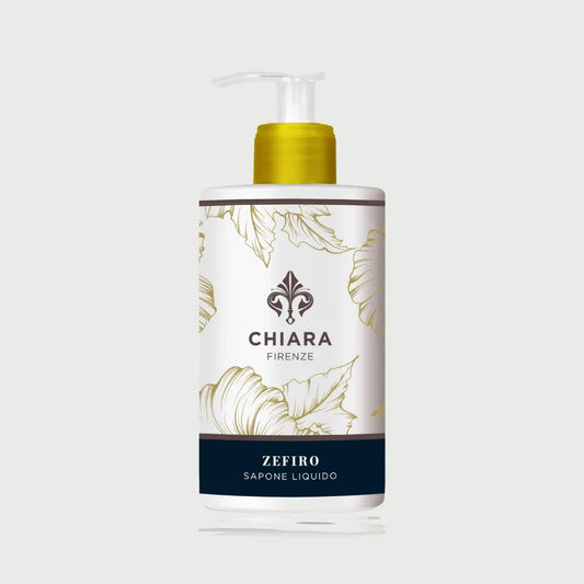 Chiara Firenze Zefiro prabangus skystas rankų muilas, 350 ml, tamaradeko.lt